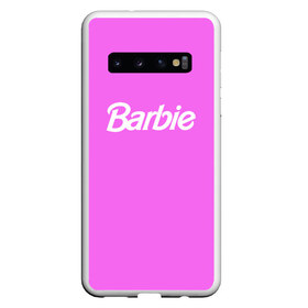 Чехол для Samsung Galaxy S10 с принтом Barbie в Петрозаводске, Силикон | Область печати: задняя сторона чехла, без боковых панелей | barbie | барби | кукла | кукла барби