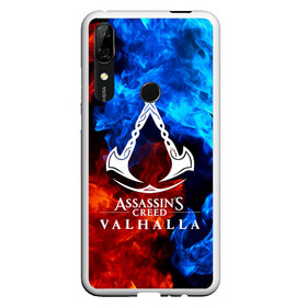 Чехол для Honor P Smart Z с принтом ASSASSIN`S CREED VALHALLA в Петрозаводске, Силикон | Область печати: задняя сторона чехла, без боковых панелей | slayer | valhalla | vikings | асасин | ассасин крид | ассассин | вальхалла | викинги | тамплиеры