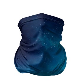 Бандана-труба 3D с принтом Ночное поле в Петрозаводске, 100% полиэстер, ткань с особыми свойствами — Activecool | плотность 150‒180 г/м2; хорошо тянется, но сохраняет форму | горы | звёздное небо | небо | ночь | облака | поле