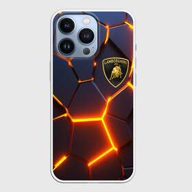 Чехол для iPhone 13 Pro с принтом LAMBORGHINI | 3D ПЛИТЫ в Петрозаводске,  |  | auto | brand | lamborghini | sport | авто | автомобиль | автомобильные | бренд | ламборгини | марка | машины | спорт