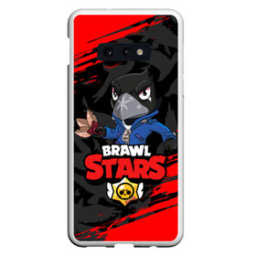 Чехол для Samsung S10E с принтом BRAWL STARS CROW в Петрозаводске, Силикон | Область печати: задняя сторона чехла, без боковых панелей | bibi | brawl stars | coach mike | crow | leon | leon shark | max | mecha crow | mr.p | phoenix | sally leon | sprout | stars | unicorn | virus 8 bit | werewolf | биби | ворон | леон | оборотень | пингвин