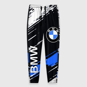 Мужские брюки 3D с принтом BMW в Петрозаводске, 100% полиэстер | манжеты по низу, эластичный пояс регулируется шнурком, по бокам два кармана без застежек, внутренняя часть кармана из мелкой сетки | auto | bmw | bmw 3 | bmw 5. | bmw m5 | i8 | x5 | x6 | авто | бмв
