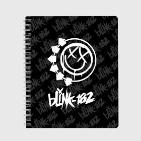 Тетрадь с принтом Blink-182 (4) в Петрозаводске, 100% бумага | 48 листов, плотность листов — 60 г/м2, плотность картонной обложки — 250 г/м2. Листы скреплены сбоку удобной пружинной спиралью. Уголки страниц и обложки скругленные. Цвет линий — светло-серый
 | blink | music | rock | блинк | музыка | рок