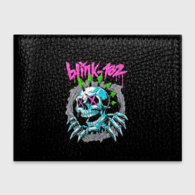 Обложка для студенческого билета с принтом Blink 182 (8) в Петрозаводске, натуральная кожа | Размер: 11*8 см; Печать на всей внешней стороне | Тематика изображения на принте: blink | music | rock | блинк | музыка | рок