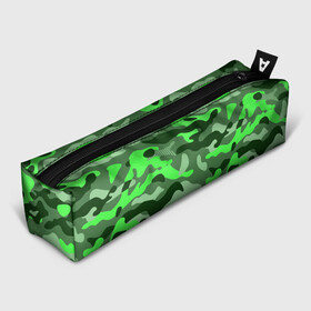 Пенал 3D с принтом CAMOUFLAGE GREEN в Петрозаводске, 100% полиэстер | плотная ткань, застежка на молнии | camouflage | армия | военная форма | военный | вооружение | вооруженные силы | защита | защитный цвет | зеленый | камуфляж | маскировка | солдат | униформа | форма