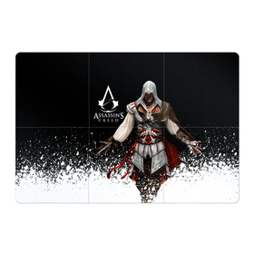 Магнитный плакат 3Х2 с принтом Assassin’s Creed [04] в Петрозаводске, Полимерный материал с магнитным слоем | 6 деталей размером 9*9 см | ezio | game | ubisoft | ассасин крид | кредо ассасина | эцио