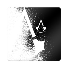 Магнит виниловый Квадрат с принтом Assassin’s Creed [03] в Петрозаводске, полимерный материал с магнитным слоем | размер 9*9 см, закругленные углы | ezio | game | ubisoft | ассасин крид | кредо ассасина | эцио