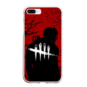 Чехол для iPhone 7Plus/8 Plus матовый с принтом DEAD BY DAYLIGHT в Петрозаводске, Силикон | Область печати: задняя сторона чехла, без боковых панелей | dbd | dead by daylight | survival horror | дбд | мертвы к рассвету