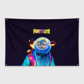 Флаг-баннер с принтом Astro Jack Fortnite в Петрозаводске, 100% полиэстер | размер 67 х 109 см, плотность ткани — 95 г/м2; по краям флага есть четыре люверса для крепления | astro jack | astronaut | astronomical | astronomy | fortnite | fortnite chapter 2 | астро джек | астронавт | астрономикал | астрономия | ивент | концерт фортнайт | скин | фортнайт