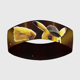 Повязка на голову 3D с принтом Пушистик Пикачу в Петрозаводске,  |  | pikachu | pokemon | аниме | зверек | мультик | мультфильм | пика | пикачу | покемон | покемоны