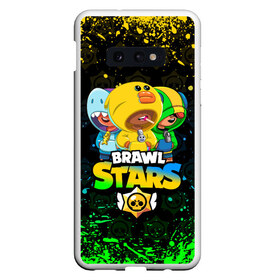 Чехол для Samsung S10E с принтом BRAWL STARS LEON SKINS в Петрозаводске, Силикон | Область печати: задняя сторона чехла, без боковых панелей | bibi | brawl stars | coach mike | crow | leon | leon shark | max | mecha crow | mr.p | phoenix | sally leon | spike | sprout | unicorn | virus 8 bit | werewolf | ворон | оборотень | пингвин