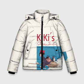 Зимняя куртка для мальчиков 3D с принтом Kiki’s Delivery Service в Петрозаводске, ткань верха — 100% полиэстер; подклад — 100% полиэстер, утеплитель — 100% полиэстер | длина ниже бедра, удлиненная спинка, воротник стойка и отстегивающийся капюшон. Есть боковые карманы с листочкой на кнопках, утяжки по низу изделия и внутренний карман на молнии. 

Предусмотрены светоотражающий принт на спинке, радужный светоотражающий элемент на пуллере молнии и на резинке для утяжки | kiki’s delivery service | аниме | ведьмина служба доставки | мультфильм