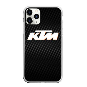 Чехол для iPhone 11 Pro Max матовый с принтом KTM КАРБОН (Z) в Петрозаводске, Силикон |  | enduro | ktm | moto | motocycle | sportmotorcycle | ктм | мото | мотоспорт