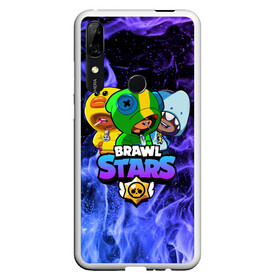 Чехол для Honor P Smart Z с принтом BRAWL STARS TRIO в Петрозаводске, Силикон | Область печати: задняя сторона чехла, без боковых панелей | 8 bit | 8 бит | bibi | brawl | brawl stars | crow | leon | spike | sprout | stars | бравл | бравл старс | браво старс | игра | компьютерная | кров | леон | онлайн | старс