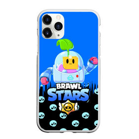 Чехол для iPhone 11 Pro Max матовый с принтом Brawl Stars SPROUT в Петрозаводске, Силикон |  | 