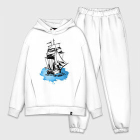 Мужской костюм хлопок OVERSIZE с принтом Корабль в Петрозаводске,  |  | captain | fashion | ocean | sail | sailor | sea | ship | style | travel | water | yacht | вода | капитан | корабль | матрос | мода | море | океан | парус | путешествие | свобода | солнце | стиль | яхта