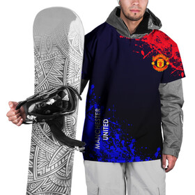 Накидка на куртку 3D с принтом Manchester United в Петрозаводске, 100% полиэстер |  | atletico | barcelona | borussia | chelsea | cristiano | football | juventus | manchester city | manchester united | messi | real madrid | ronaldo | sport | спорт | футбол