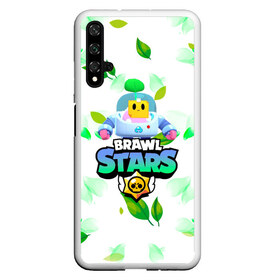 Чехол для Honor 20 с принтом Sprout Brawl Stars в Петрозаводске, Силикон | Область печати: задняя сторона чехла, без боковых панелей | brawl | brawl stars | sprout | бравл | бравл старс | росток | спраут | спраут brawl stars | спроут