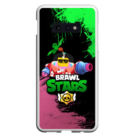 Чехол для Samsung S10E с принтом СПРУТ BRAWL STARS в Петрозаводске, Силикон | Область печати: задняя сторона чехла, без боковых панелей | brawl | brawl stars | brawl stars sprout | clash | sprout | tropical sprout | бравл старс | игра | мобильные игры | спраут | тропический спрут