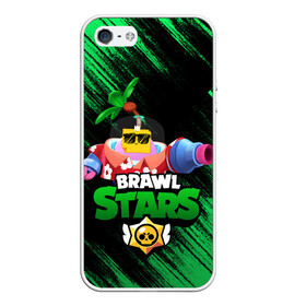 Чехол для iPhone 5/5S матовый с принтом SPROUT BRAWL STARS в Петрозаводске, Силикон | Область печати: задняя сторона чехла, без боковых панелей | brawl | brawl stars | brawl stars sprout | clash | sprout | tropical sprout | бравл старс | игра | мобильные игры | спраут | тропический спрут