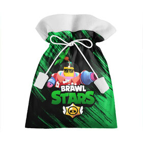 Подарочный 3D мешок с принтом SPROUT BRAWL STARS в Петрозаводске, 100% полиэстер | Размер: 29*39 см | brawl | brawl stars | brawl stars sprout | clash | sprout | tropical sprout | бравл старс | игра | мобильные игры | спраут | тропический спрут