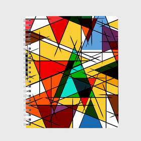 Тетрадь с принтом ПИКАССО в Петрозаводске, 100% бумага | 48 листов, плотность листов — 60 г/м2, плотность картонной обложки — 250 г/м2. Листы скреплены сбоку удобной пружинной спиралью. Уголки страниц и обложки скругленные. Цвет линий — светло-серый
 | geometry | kaleidoscope | pattern | pilygon | polyscape | space | textures | tie dye | абстракт | броня | вселенная | геометрия | города | каледоскоп | космос | паттерн | полигон | полискейп | природа | тай дай | текстура | текстуры