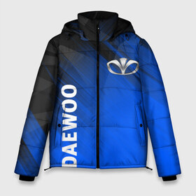 Мужская зимняя куртка 3D с принтом DAEWOO в Петрозаводске, верх — 100% полиэстер; подкладка — 100% полиэстер; утеплитель — 100% полиэстер | длина ниже бедра, свободный силуэт Оверсайз. Есть воротник-стойка, отстегивающийся капюшон и ветрозащитная планка. 

Боковые карманы с листочкой на кнопках и внутренний карман на молнии. | daewoo | daewoo matiz | daewoo nexia | део | део нексия | дэу матиз | дэу нексия. | матиз део