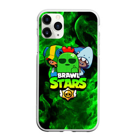 Чехол для iPhone 11 Pro матовый с принтом Brawl Stars TRIO в Петрозаводске, Силикон |  | Тематика изображения на принте: 8 bit | 8 бит | bibi | brawl | brawl stars | crow | leon | spike | sprout | stars | бравл | бравл старс | браво старс | игра | компьютерная | кров | леон | онлайн | старс