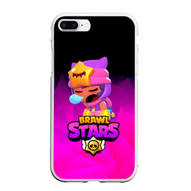 Чехол для iPhone 7Plus/8 Plus матовый с принтом BRAWL STARS SANDY в Петрозаводске, Силикон | Область печати: задняя сторона чехла, без боковых панелей | bibi | brawl stars | coach mike | crow | gale | leon | leon shark | max | mecha crow | mr.p | phoenix | sally leon | sandy | spike | sprout | tara | unicorn | virus 8 bit | werewolf | ворон | оборотень