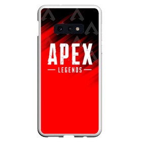 Чехол для Samsung S10E с принтом APEX LEGENDS в Петрозаводске, Силикон | Область печати: задняя сторона чехла, без боковых панелей | apex | apex legends | battle | battle royal | bloodhound | titanfall | wraith | апекс | апекс легендс | батл рояль | битва | война | каустик | королевская битва