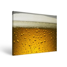 Холст прямоугольный с принтом ПИВО в Петрозаводске, 100% ПВХ |  | beer | textures | бир | напитки | пенное | текстуры | фон