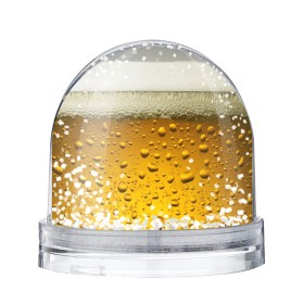 Снежный шар с принтом ПИВО в Петрозаводске, Пластик | Изображение внутри шара печатается на глянцевой фотобумаге с двух сторон | beer | textures | бир | напитки | пенное | текстуры | фон