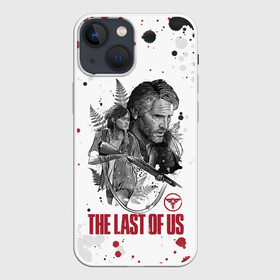 Чехол для iPhone 13 mini с принтом The Last of Us в Петрозаводске,  |  | ashley | baker | cicada | ellie | joel | johnson | last | miller | of | the | troy | us | бейкер | вилльямс | джонсон | джоэл | из | миллер | нас | одни | последние | трой | цикада | элли | эшли