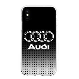 Чехол для iPhone XS Max матовый с принтом Audi в Петрозаводске, Силикон | Область печати: задняя сторона чехла, без боковых панелей | audi | audi лого | audi марка | audi эмблема | ауди | ауди значок | ауди лого | ауди чб значок | ауди эмблема | значок audi | лого автомобиля | логотип audi | логотип ауди | черно белый