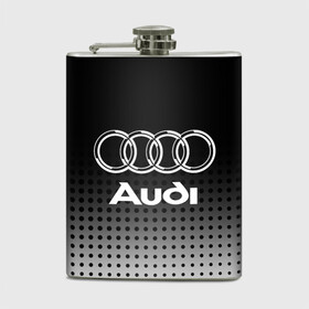 Фляга с принтом Audi в Петрозаводске, металлический корпус | емкость 0,22 л, размер 125 х 94 мм. Виниловая наклейка запечатывается полностью | audi | audi лого | audi марка | audi эмблема | ауди | ауди значок | ауди лого | ауди чб значок | ауди эмблема | значок audi | лого автомобиля | логотип audi | логотип ауди | черно белый