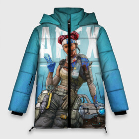 Женская зимняя куртка 3D с принтом APEX LEGENDS Lifeline в Петрозаводске, верх — 100% полиэстер; подкладка — 100% полиэстер; утеплитель — 100% полиэстер | длина ниже бедра, силуэт Оверсайз. Есть воротник-стойка, отстегивающийся капюшон и ветрозащитная планка. 

Боковые карманы с листочкой на кнопках и внутренний карман на молнии | apex | apex legends | lifeline | апекс | игры | лайфлайн