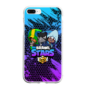 Чехол для iPhone 7Plus/8 Plus матовый с принтом Brawl Stars TRIO в Петрозаводске, Силикон | Область печати: задняя сторона чехла, без боковых панелей | Тематика изображения на принте: 8 bit | 8 бит | bibi | brawl | brawl stars | crow | leon | spike | sprout | stars | бравл | бравл старс | браво старс | игра | компьютерная | кров | леон | онлайн | старс