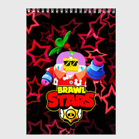 Скетчбук с принтом TROPICAL SPROUT BRAWL STARS в Петрозаводске, 100% бумага
 | 48 листов, плотность листов — 100 г/м2, плотность картонной обложки — 250 г/м2. Листы скреплены сверху удобной пружинной спиралью | brawl | brawlers | crow | gale | leon | max | rogue | sally | spike | sprout | stars | tropic | wolf | бравл | булл | волк | ворон | леон | макс | мортис | салли | спраут | старз | старс