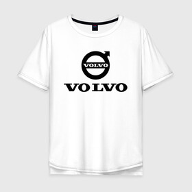 Мужская футболка хлопок Oversize с принтом VOLVO. в Петрозаводске, 100% хлопок | свободный крой, круглый ворот, “спинка” длиннее передней части | abstract | auto | brand | car | geometry | sport | texture | volvo | абстракция | авто | автомобильные | бренд | вольва | вольво | геометрия | классика | машины | модные | спорт | стиль | текстура