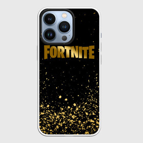 Чехол для iPhone 13 Pro с принтом FORTNITE GOLDEN | ФОРТНАЙТ ЗОЛОТО в Петрозаводске,  |  | deadmau5 | fortnite | fortnite 2 | fortnite x маршмелло | ikonik | marshmello | ninja | ninja streamer | raven | travis scott | ворон | иконик | ниндзя | пили | рейвен | трэвис скотт | фортнайт