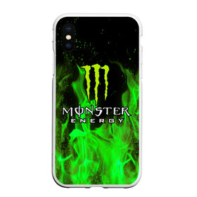 Чехол для iPhone XS Max матовый с принтом MONSTER ENERGY в Петрозаводске, Силикон | Область печати: задняя сторона чехла, без боковых панелей | black monster | bmx | claw | cybersport | energy | monster | monster energy | moto | motocross | race | sport | киберспорт | когти | монстер энерджи | монстр | мото | мотокросс | ралли | скейтбординг | спорт | т | энергия