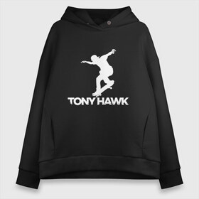 Женское худи Oversize хлопок с принтом Tony Hawks Pro Skater (Z) в Петрозаводске, френч-терри — 70% хлопок, 30% полиэстер. Мягкий теплый начес внутри —100% хлопок | боковые карманы, эластичные манжеты и нижняя кромка, капюшон на магнитной кнопке | extrime | pro skater | tony hawk | tony hawks pro skater | про скейтер | скейт | скейтер | скейтеры | тони хавк | экстрим