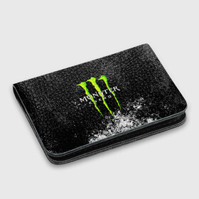 Картхолдер с принтом с принтом MONSTER ENERGY в Петрозаводске, натуральная матовая кожа | размер 7,3 х 10 см; кардхолдер имеет 4 кармана для карт; | black monster | bmx | claw | cybersport | energy | monster | monster energy | moto | motocross | race | sport | киберспорт | когти | монстер энерджи | монстр | мото | мотокросс | ралли | скейтбординг | спорт | т | энергия