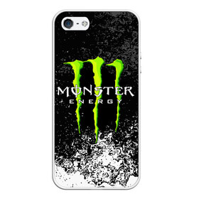 Чехол для iPhone 5/5S матовый с принтом MONSTER ENERGY в Петрозаводске, Силикон | Область печати: задняя сторона чехла, без боковых панелей | black monster | bmx | claw | cybersport | energy | monster | monster energy | moto | motocross | race | sport | киберспорт | когти | монстер энерджи | монстр | мото | мотокросс | ралли | скейтбординг | спорт | т | энергия