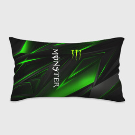 Подушка 3D антистресс с принтом MONSTER ENERGY в Петрозаводске, наволочка — 100% полиэстер, наполнитель — вспененный полистирол | состоит из подушки и наволочки на молнии | black monster | bmx | claw | cybersport | energy | monster | monster energy | moto | motocross | race | sport | киберспорт | когти | монстер энерджи | монстр | мото | мотокросс | ралли | скейтбординг | спорт | т | энергия