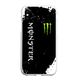 Чехол для iPhone XS Max матовый с принтом MONSTER ENERGY в Петрозаводске, Силикон | Область печати: задняя сторона чехла, без боковых панелей | black monster | bmx | claw | cybersport | energy | monster | monster energy | moto | motocross | race | sport | киберспорт | когти | монстер энерджи | монстр | мото | мотокросс | ралли | скейтбординг | спорт | т | энергия