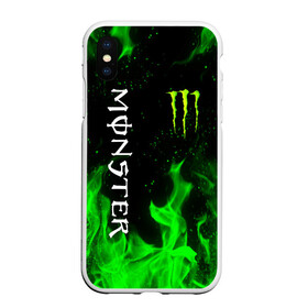 Чехол для iPhone XS Max матовый с принтом MONSTER ENERGY в Петрозаводске, Силикон | Область печати: задняя сторона чехла, без боковых панелей | black monster | bmx | claw | cybersport | energy | monster | monster energy | moto | motocross | race | sport | киберспорт | когти | монстер энерджи | монстр | мото | мотокросс | ралли | скейтбординг | спорт | т | энергия