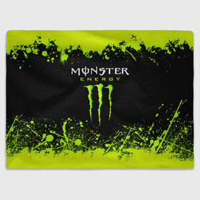 Плед 3D с принтом MONSTER ENERGY  в Петрозаводске, 100% полиэстер | закругленные углы, все края обработаны. Ткань не мнется и не растягивается | Тематика изображения на принте: black monster | bmx | claw | cybersport | energy | monster | monster energy | moto | motocross | race | sport | киберспорт | когти | монстер энерджи | монстр | мото | мотокросс | ралли | скейтбординг | спорт | т | энергия