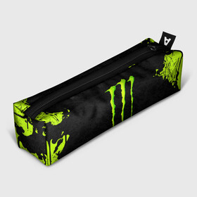 Пенал 3D с принтом MONSTER ENERGY в Петрозаводске, 100% полиэстер | плотная ткань, застежка на молнии | black monster | bmx | claw | cybersport | energy | monster | monster energy | moto | motocross | race | sport | киберспорт | когти | монстер энерджи | монстр | мото | мотокросс | ралли | скейтбординг | спорт | т | энергия