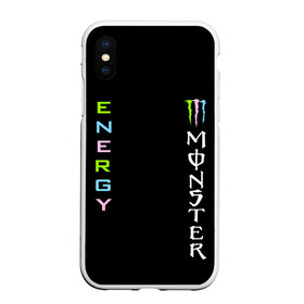 Чехол для iPhone XS Max матовый с принтом MONSTER ENERGY (Z) в Петрозаводске, Силикон | Область печати: задняя сторона чехла, без боковых панелей | black monster | bmx | claw | cybersport | energy | monster | monster energy | moto | motocross | race | sport | киберспорт | когти | монстер энерджи | монстр | мото | мотокросс | ралли | скейтбординг | спорт | энергия